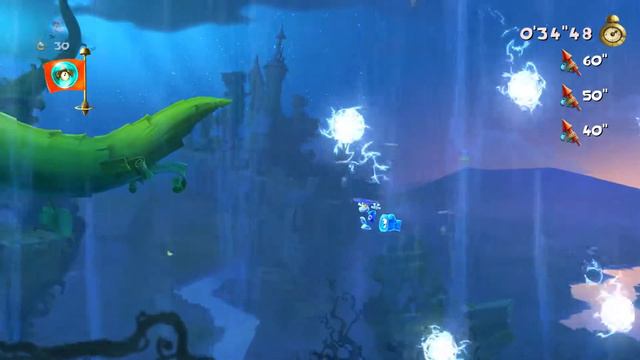 Прохождение Rayman Legends - История жабы - «Когда у жаб вырастают крылья» - захвачена - Часть 59 смотреть онлайн