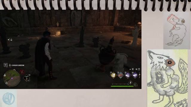 Hogwarts Legacy／霍格華茲的傳承 [PC：Steam]-2023.3.28~29‧史萊哲林⑱ 開始探索右下的區域了 смотреть онлайн