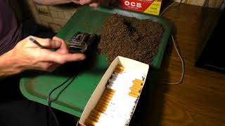 Тестируем! машинку для сигарет с AliExpress, табачком нарезка соломкой 0.8мм. смотреть онлайн