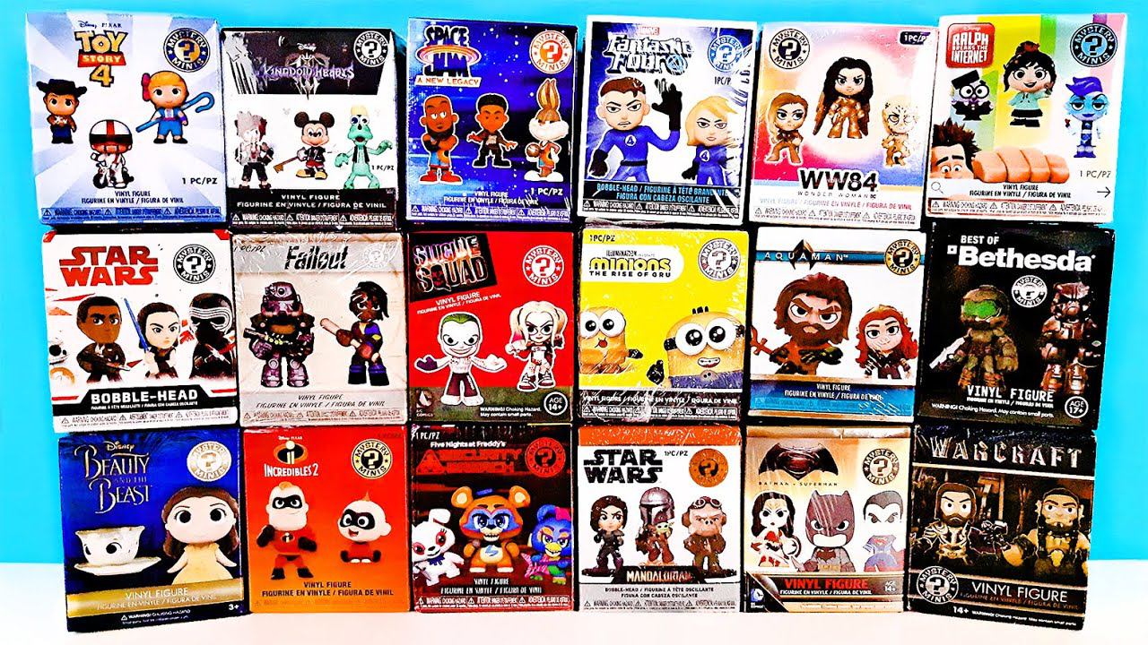 18 СЮРПРИЗОВ FUNKO! Five Nights At Freddy's, Супергерои Marvel, DC, Миньоны, Disney, Star Wars