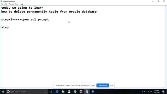 How to delete Table from Oracle DataBase смотреть онлайн