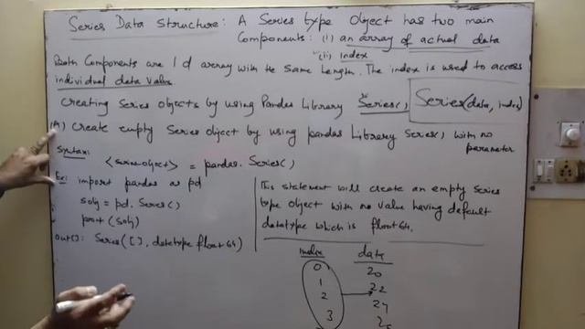 Python Pandas | Creating empty Series object | Class 12 IP смотреть онлайн