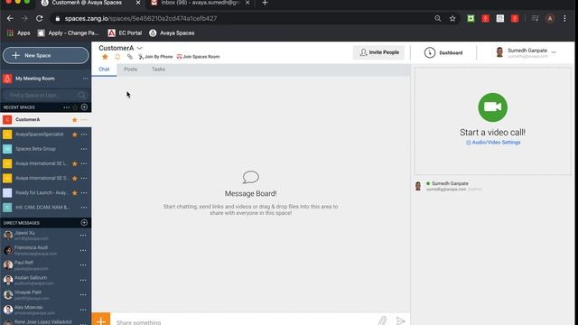 Avaya Spaces - How To Create Space, Invite, Assign Roles смотреть онлайн