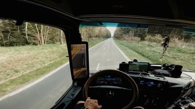 POV Truck Driving STADTKYLL MERCEDES ACTROS MP 5 ??  * REWE *