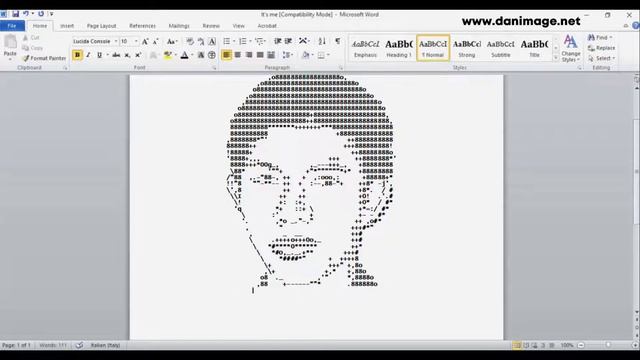 Making Face Typography in Microsoft Word смотреть онлайн