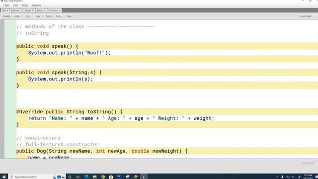 CSA 019: Overloading versus Overriding Methods in Java смотреть онлайн