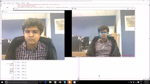 Face tracking using OpenCV Python v1.0 смотреть онлайн