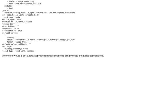 Drupal: How to prepend a text of string to a content_type's field? смотреть онлайн