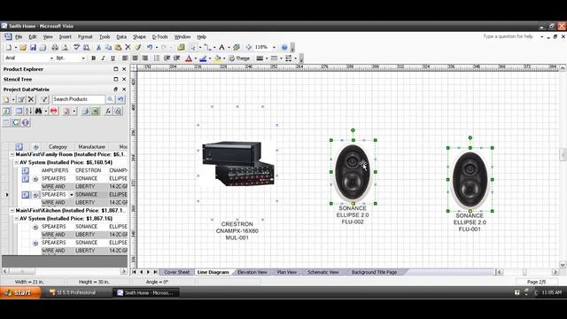 Creating a Visio Line Drawing смотреть онлайн