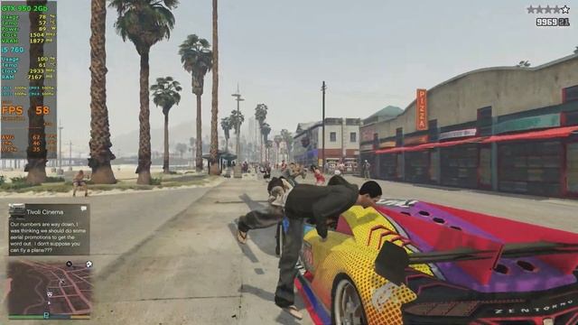 GTA V - i5 760 + GTX 950 | 1080p смотреть онлайн