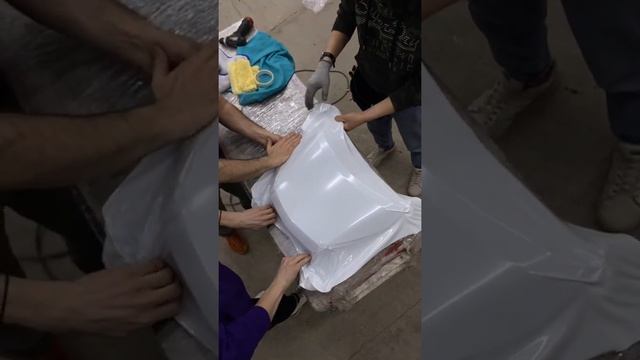 Обтяжка деталей байка виниловой пленкой. #car #bike #wrap #honda смотреть онлайн