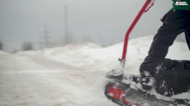ТАКОГО ТЫ ЕЩЕ НЕ ВИДЕЛ! | Сноуборд на бензине смотреть онлайн