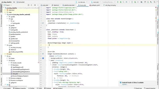 Flutter TensorFlow Lite Tutorial - Flutter iOS & Android Machine Learning Projects Full Course 2021 смотреть онлайн