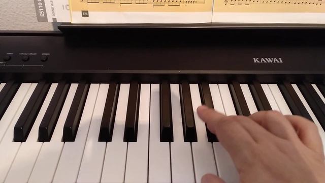 Teclado Kawai ES 110 con sonidos tras unos meses смотреть онлайн