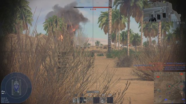 War Thunder - Marder III H gameplay & Pz lll L spawn defense on Tunisia смотреть онлайн