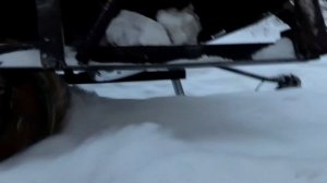 Самодельный снегоход