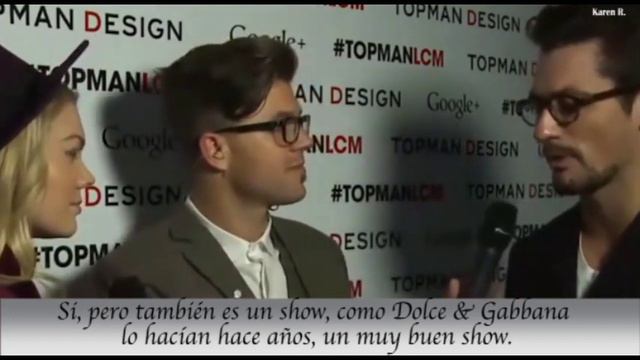 David Gandy - Topman Show Hangout LC-M (06/01/2014) Subtítulos en Español смотреть онлайн