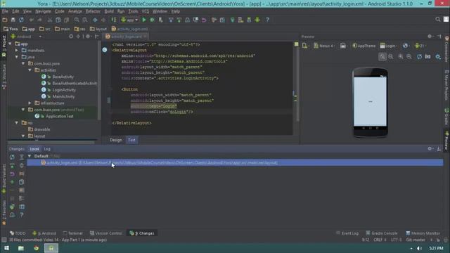 madwa 02 002 App 02 Using GIT with Android Studio смотреть онлайн