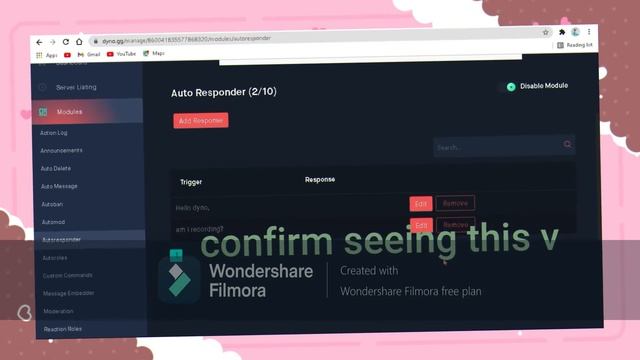 ˚₊꒷꒦ ? How to automatically react to messages using Dyno bot ? ( Discord tutorial ) смотреть онлайн