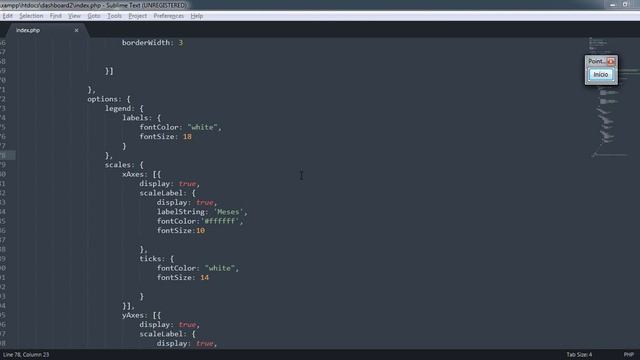 Configurando options do Chart.JS com PHP e MySQL - Arquivo pronto смотреть онлайн