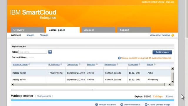 SmartCloud Enterprise Hadoop Data Node Setup смотреть онлайн