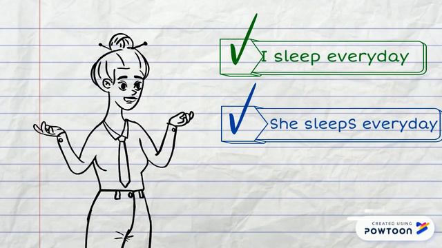 Present simple (Affirmative) смотреть онлайн