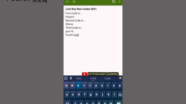 NEW LOOTBOY REDEEM CODES - LOOTBOY CODES 2021 - CODIGOS DE LOOTBOY 2021 смотреть онлайн