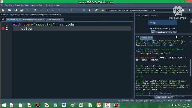 How do I open a text file in Python?(@code with sudhanshu) смотреть онлайн