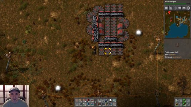 Factorio - 4 to 3 belt balancer смотреть онлайн