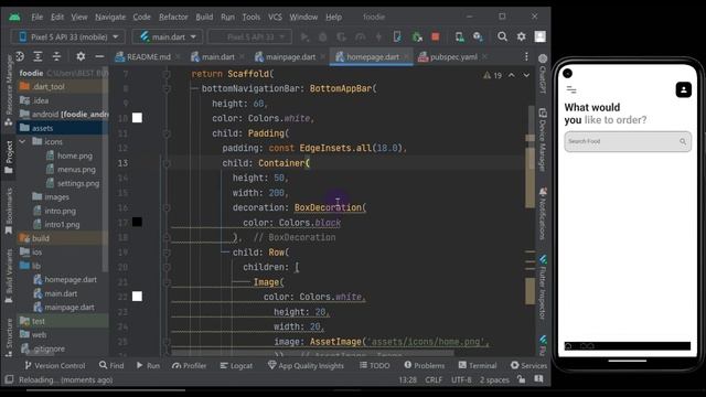 Flutter - Ecommerce App- Food Delivery App UI - Flutter tutorial for beginners (Final part) смотреть онлайн