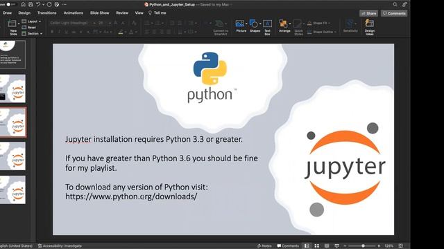 Installing Python and Jupyter Notebooks смотреть онлайн