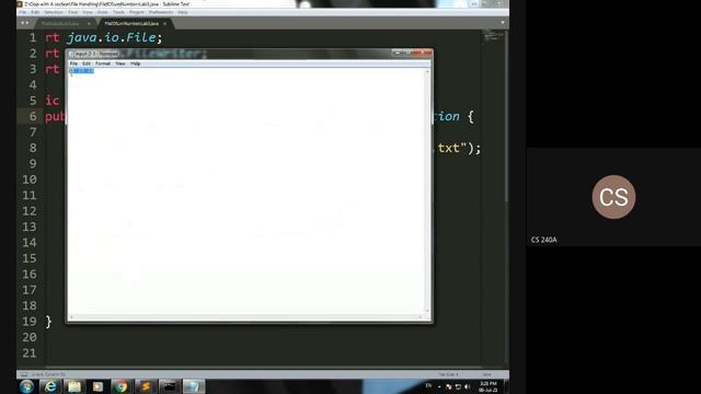 File Handling | Read from a txt file смотреть онлайн