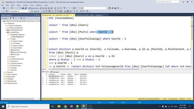 How To Write SQL Query To Fetch Posts List By User Followers
