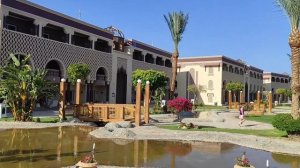 Обзор территории отеля Sunrise Mamlouk Palace Resort. Египет,Хургада