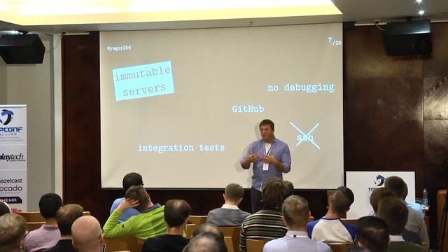 Keep Your Servers In GitHub @ Topconf Tallinn 2016 смотреть онлайн