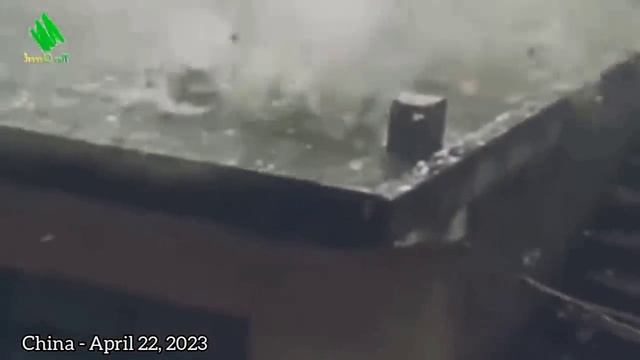 The whole world is praying for China! Massive hailstorm смотреть онлайн