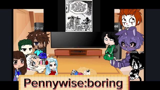 Fandoms react to the story of suicide mouse (suggestion).Read description смотреть онлайн