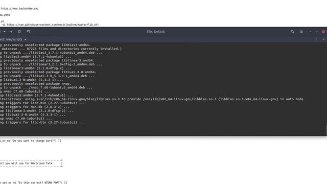 Install Talk on Nextcloud смотреть онлайн