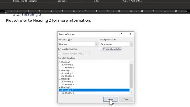 How to use cross-references in Word смотреть онлайн