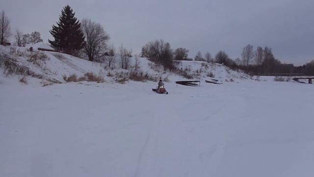 самодельный снегоход 