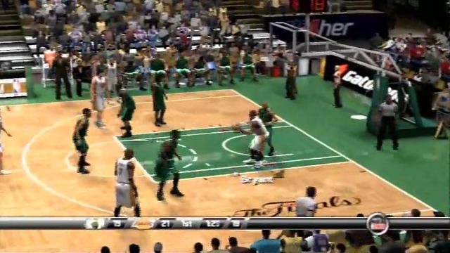 NBA 2k8: Final game 7 Lakers vs Celtics part 2 смотреть онлайн