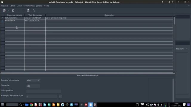 Crie um banco de dados e uma tabela | LibreOffice Base 01 смотреть онлайн