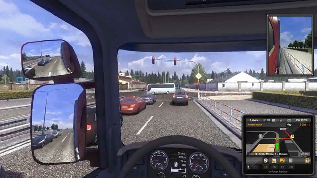 Euro truck simulator 2 (Обзор 2 часть) смотреть онлайн