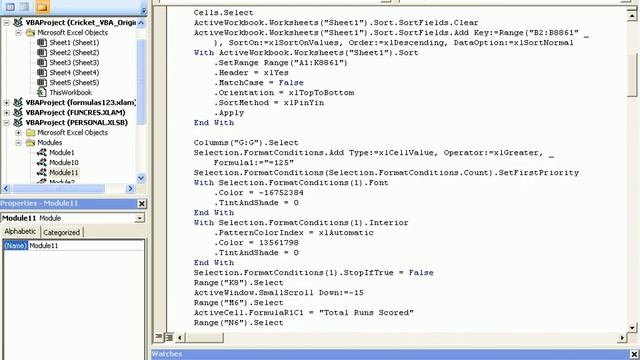 Reading VBA Code in VBA Macros EXCEL training смотреть онлайн