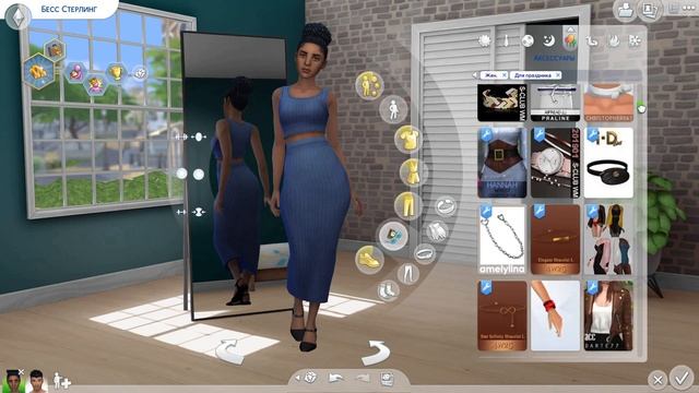 The Sims 4 CAS | Преображение Стерлинг/Рико смотреть онлайн