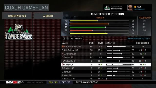 NBA 2K16 MyLeague - Fantasy Draft Top Pick Rebuilding Challenge! смотреть онлайн