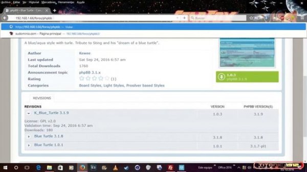 PCVENTURA & TUTORIAL | 21 INSTALAR TEMAS EN FOROS PHPBB | EN ESPAÑOL