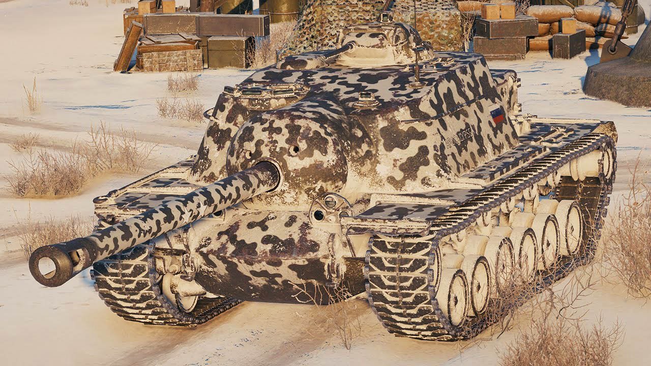 T110E3 - АРТИЛЕРИЯ ПО ОБЕ СТОРОНЫ - 7 Кил 12,3К Дамаг (1 ПРОТИВ 6) смотреть онлайн