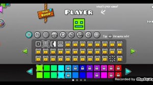 как сделать разноцветный куб в GEOMETRY DASH