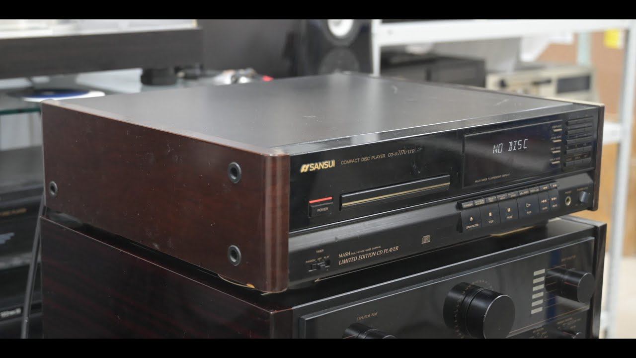SANSUI CD - α 717 D Студия VintageAudio